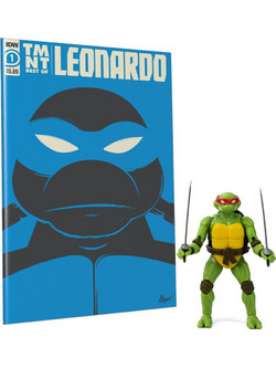 The Loyal Subjects Teenage Mutant Ninja Turtles x IDW Comic Book Leonardo 13cm Exclusive