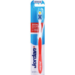 Jordan Total Clean Medium Οδοντόβουρτσα Μπλε