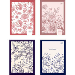 Σημειωματάριο Interdruk Hardcover 21Χ29 96φ Elegant (Τυχαία επιλογή χρώματος)