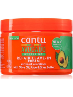 Cantu Avocado Leave In Conditioner Κρέμα για Ξηρά & Σγουρά Μαλλιά 340gr
