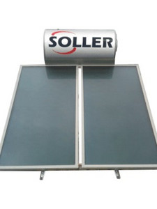 Soller Ηλιακός Θερμοσίφωνας 200lt 3m² Glass Διπλής Ενέργειας