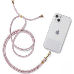 Tech-Protect Chain Universal Strap Λουράκι για Θήκη Κινητού - Pink / Gold