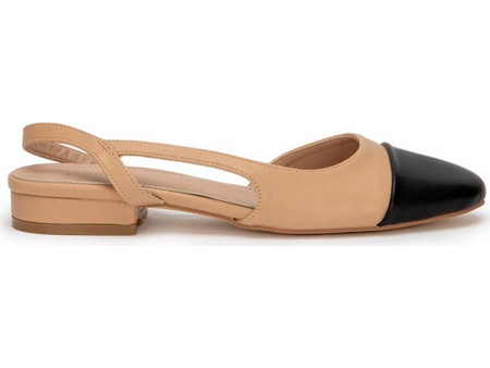 G2034BE Γυναικείο Slingback VERDE Μπεζ