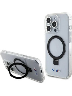 BMW Ring Stand M Collection MagSafe Θήκη Διάφανο (iPhone 15 Pro)