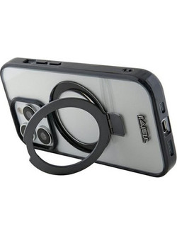 Tumi iPhone 15 Pro Max 6.7'' white hardcase with Transparent Ring Stand and MagSafe - (TUHMP15XSSFC)