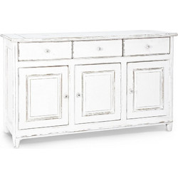ΜΠΟΥΦΕΣ COLETTE SIDEBOARD 3DO-3DR ΛΕΥΚΟΣ 150Χ45Χ90