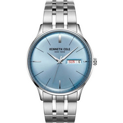Kenneth Cole Ανδρικό Ρολόι με Ασημί Μεταλλικό Μπρασελέ KC50589019