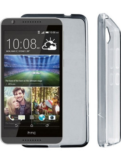 Volte-Tel SlimColor TPU Θήκη (HTC Desire 820) Διαφανή Γκρι