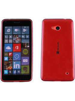 Volte-Tel Slimcolor TPU Θήκη Διαφανή Γκρι (Microsoft Lumia 640)