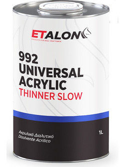 Etalon 992 Universal Acrylic Thinner Slow Διαλυτικό Γενικής Χρήσης 1lt