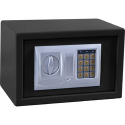 Powertech PT-1192 Χρηματοκιβώτιο με Ψηφιακό Κλείδωμα και Κλειδί, Ξενοδοχείου Διαστάσεων Μ31xΠ20xΥ20cm με Βάρος 6.5kg 5210131085806