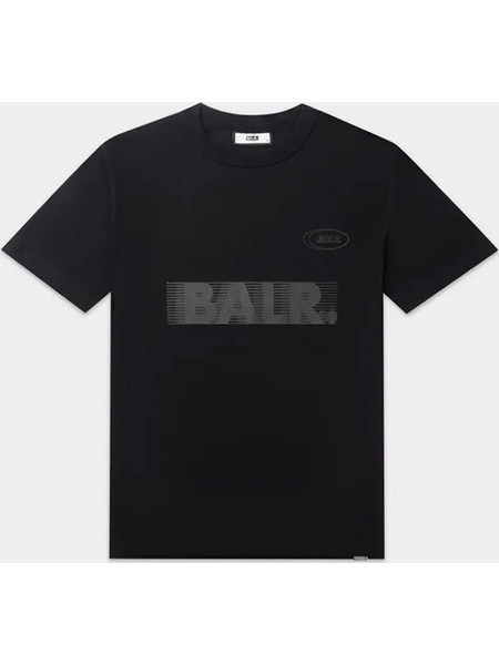 Ανδρικό T-shirt με Λογότυπο Μαύρο Balr. B1112.1301 Jet Black