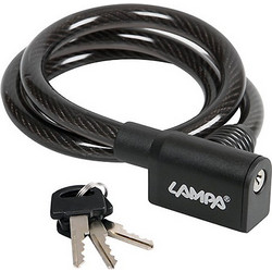 Κλειδαριά Lampa με Κλειδί 80cm Μαύρη