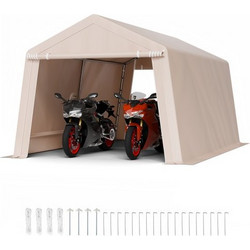 VEVOR Αποθήκη Εξωτερικού Χώρου 305 x 458 x 246 cm Αδιάβροχη με 2 Πόρτες TYCWPMSJD10FE6MV1001V0