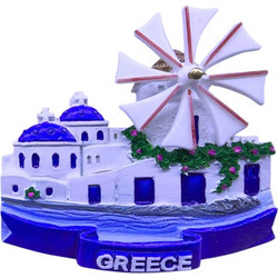 Τουριστικό μαγνητάκι Souvenir - Σετ 12pcs - Greece - 678483