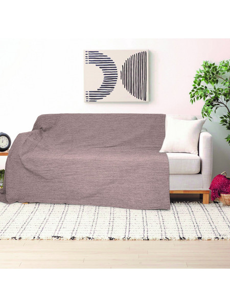Ριχτάρι Σχ. Sancho 80% cotton - 20% polyester Ecrou 180x250cm