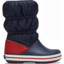 Crocs 206550-485 Παιδικές Γαλότσες με Εσωτερική Επένδυση Navy Μπλε Puff Crocs - ΜΠΛΕ