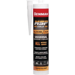 Κόλλα πιστολιού λευκή MSP Gold All in one Flexi 290ml BENMAN 73227