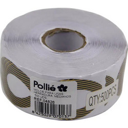Pollie Oval Gold Φόρμες Νυχιών 500τμχ