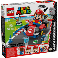 Lego Super Mario Kart Interactive Mario & Standard Kart για 7+ Ετών 72043
