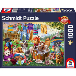 Puzzle Schmidt Crazy Garden Of Pets 1000 Κομμάτια