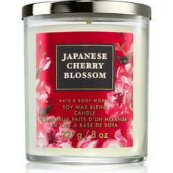 Bath & Body Works Japanese Cherry Blossom αρωματικό κερί 227g
