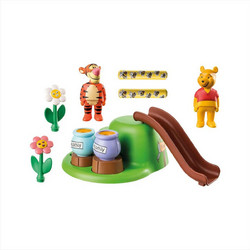 Playmobil 1-2-3 Ο Γουίνι και ο Τίγρης στον Μελισσόκηπο για 1-4 Ετών 71317
