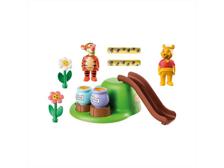 Playmobil 1-2-3 Ο Γουίνι και ο Τίγρης στον Μελισσόκηπο για 1-4 Ετών 71317