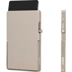 VALENTA CARDPROTECTOR ALUMINIUM STAND NATURAL TITANIUM 589321