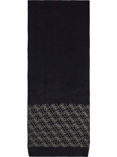 ΓΥΝΑΙΚΕΙΟ ΚΑΣΚΟΛ NORA 4G RHINESTONES SCARF SWTR GUESS W5BZ21Z2NQ2-JBLK