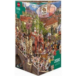 Puzzle Heye Puzzle Gobel And Knorr Street Parade Η Παρέλαση 2000 Κομμάτια