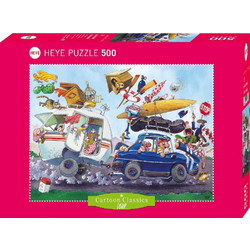 Puzzle Heye Puzzle Loup Off On Holiday 500 Κομμάτια