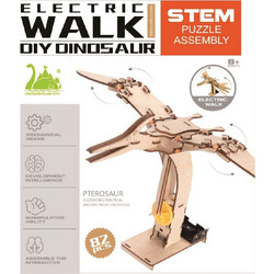 Snainter Ξύλινη Κατασκευή DIY Δεινόσαυρος Πτερανόδοντας 82τμχ 50-61-124