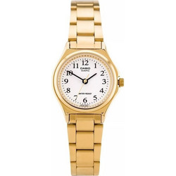Casio Γυναικείο Ρολόι με Χρυσό Μεταλλικό Μπρασελέ LTP-1130N-7B