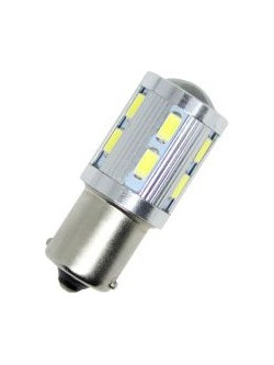 Led λάμπα BA15S με 16 ultra bright led και προτζέκτορα - 1τμχ