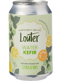 Water-kefir citrus hops - Louter - 330ml