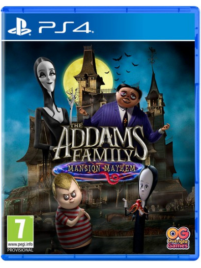 The Addams Family Mansion Mayhem PS4