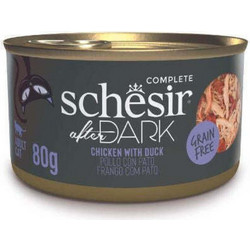 Schesir After Dark Adult Grain Free with Chicken & Duck 80gr
