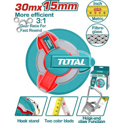 TOTAL ΕΠΑΓΓ. ΜΕΤΡΟΤΑΙΝΙΑ 30m Fibreglass (TMTF18306)