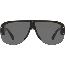 Versace VE 4391 GB1/87 Γυναικεία Γυαλιά Ηλίου Aviator Κοκάλινα Μαύρα με Μαύρο Polarized Φακό