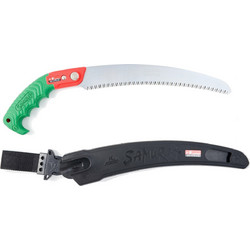 Samurai | Χειροπρίονο Κλαδέματος 30cm Τριπλής Οδόντωσης με Θήκη Ζώνης