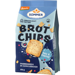 Sommer Βιολογικά / Demeter Bread Chips με Πιπέρι & Pink Berries 100g 18285