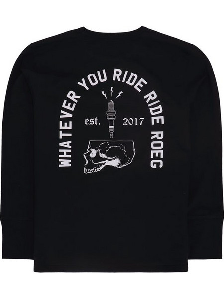Roeg Ricky Φούτερ Skull μαύρο | Jersey black
