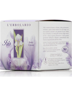 L'Erbolario Iris Crema Per Il Corpo Ενυδατική Κρέμα Σώματος 300ml