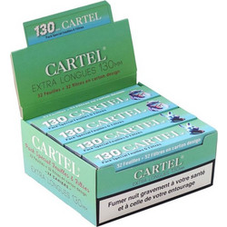 Cartel Χαρτάκια Special Pack - King Size Slim Extra Long 130mm & Τζιβάνες - 24τεμ