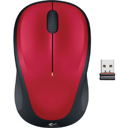 Logitech M235 Ασύρματο Mini Ποντίκι Red
