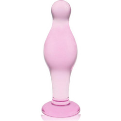 Lovetoy Γυάλινη Πρωκτική Σφήνα 11.43cm Ροζ
