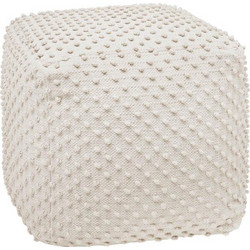 ΤΕΤΡΑΓΩΝΟ ΠΟΥΦ Fylliana FL481 IVORY ΧΡΩΜΑ 45x45x45εκ