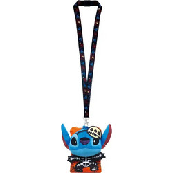 Monogram:Disney - Lilo & Stitch Lanyard Stitch Skeleton with Card Holder - Collectibles - RAC830785