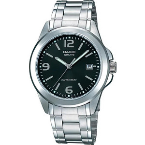 Casio Ανδρικό Ρολόι με Ασημί Μεταλλικό Μπρασελέ MTP-1215A-1A